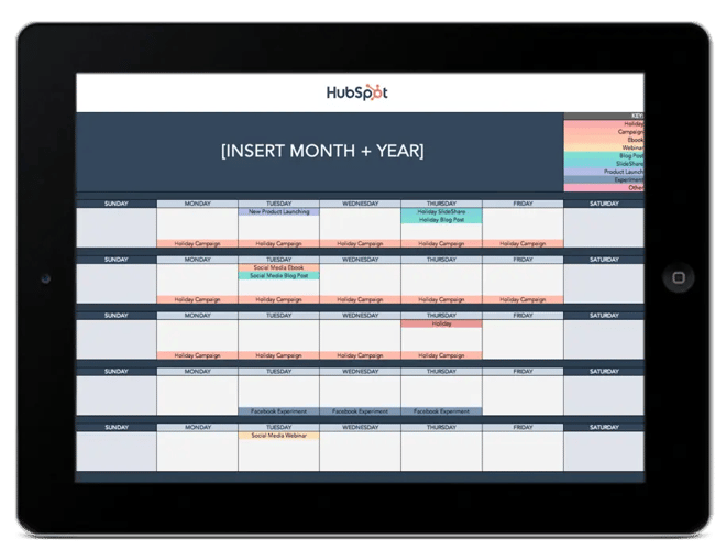 The Social Media Content Calendar Template Every Marketer Needs